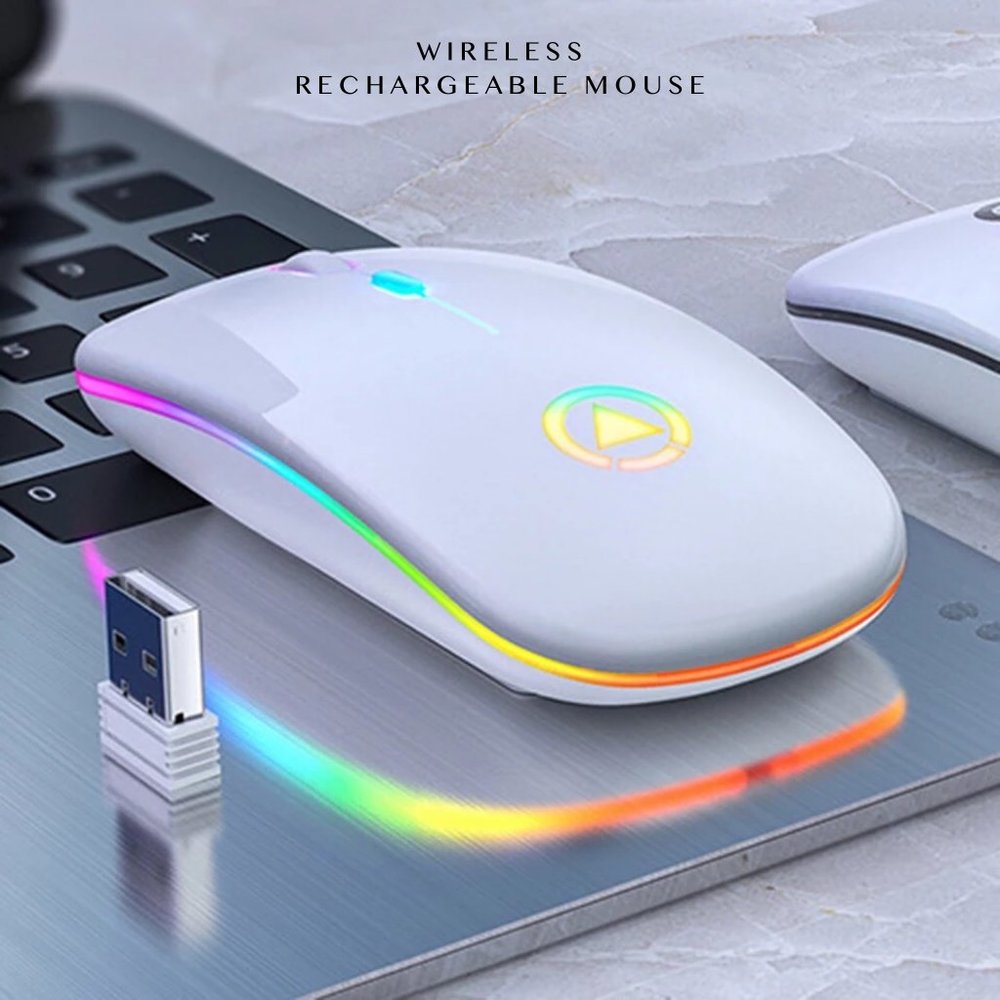 Neo A2 Lite Wireless Mouse (White)